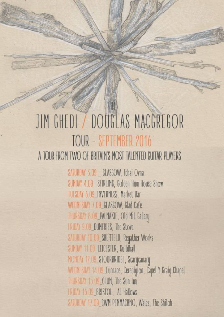 Jim Ghedi Tour Poster