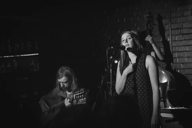  Josienne Clarke and Ben Walker at The Slaughtered Lamb