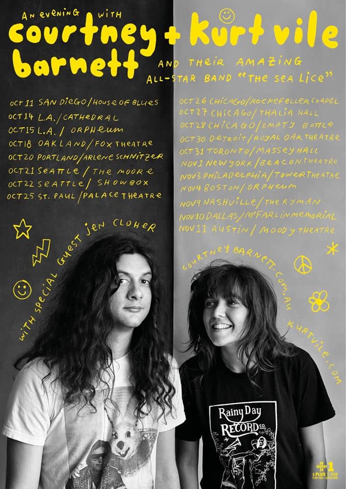 Courtney Barnett Kut Vile Tour