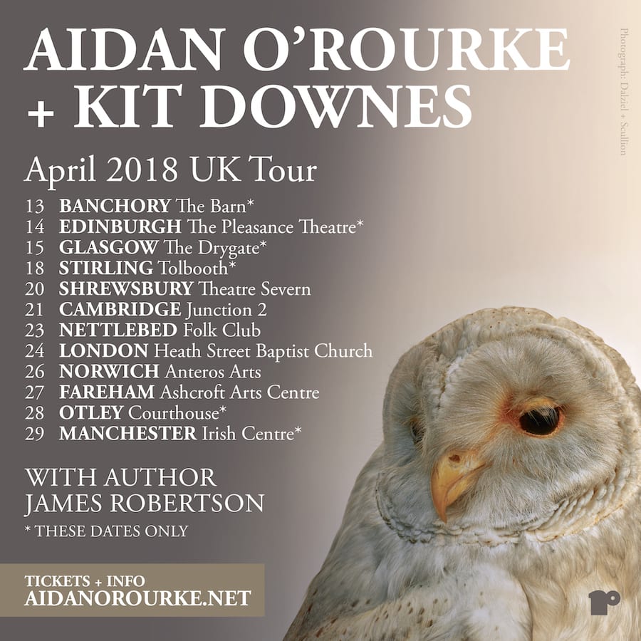 Aidan O'Rourke tour poster