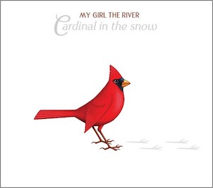cardinal in the snow